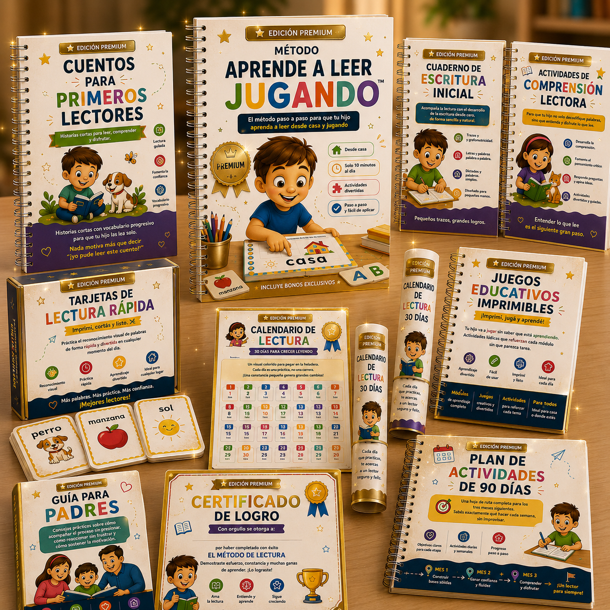 Premium - Learn to Read by Playing + 9 BONUSES