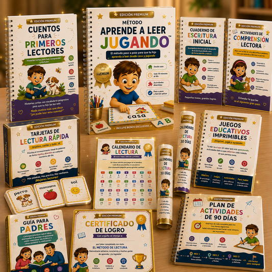 Premium - Learn to Read by Playing + 9 BONUSES